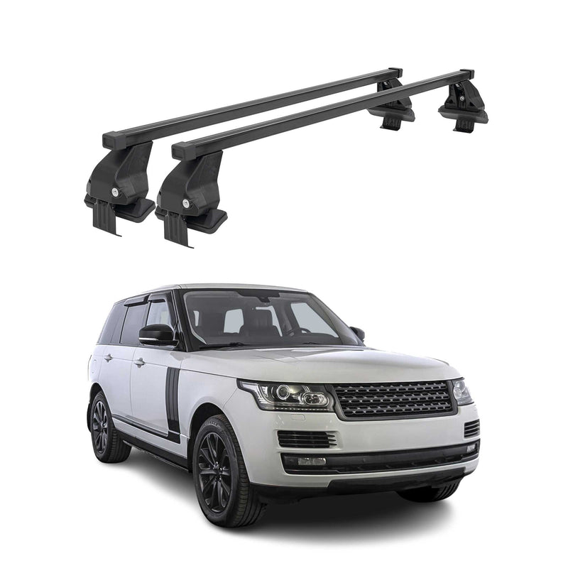 Menabo Dachträger für Land Rover Range Rover L405 2012-2022 50kg Schwarz Stahl