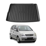 Kofferraumwanne Laderaumwanne für Opel Meriva 2002-2010 Gummi TPE Schwarz