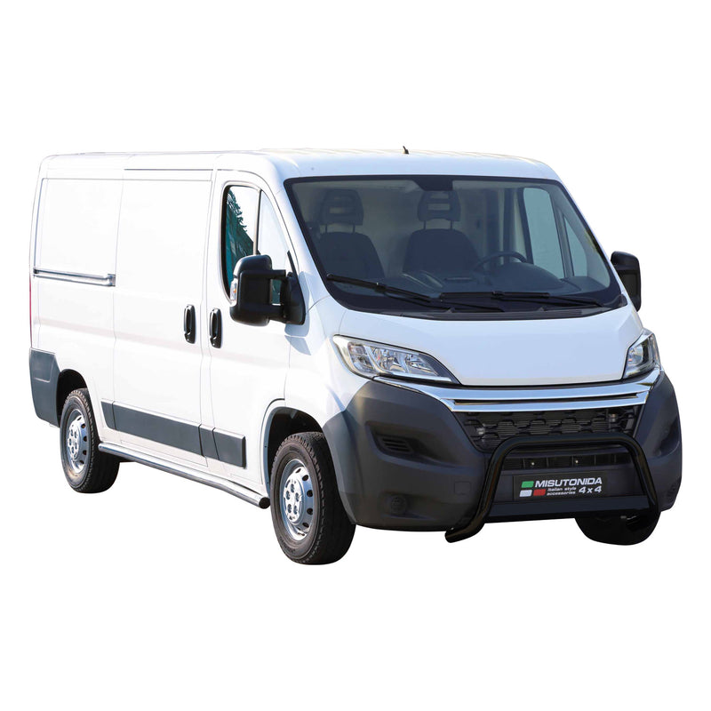 Frontbügel Frontschutzbügel für Citroen Jumper 2014-2023 Schwarz ø63 mm