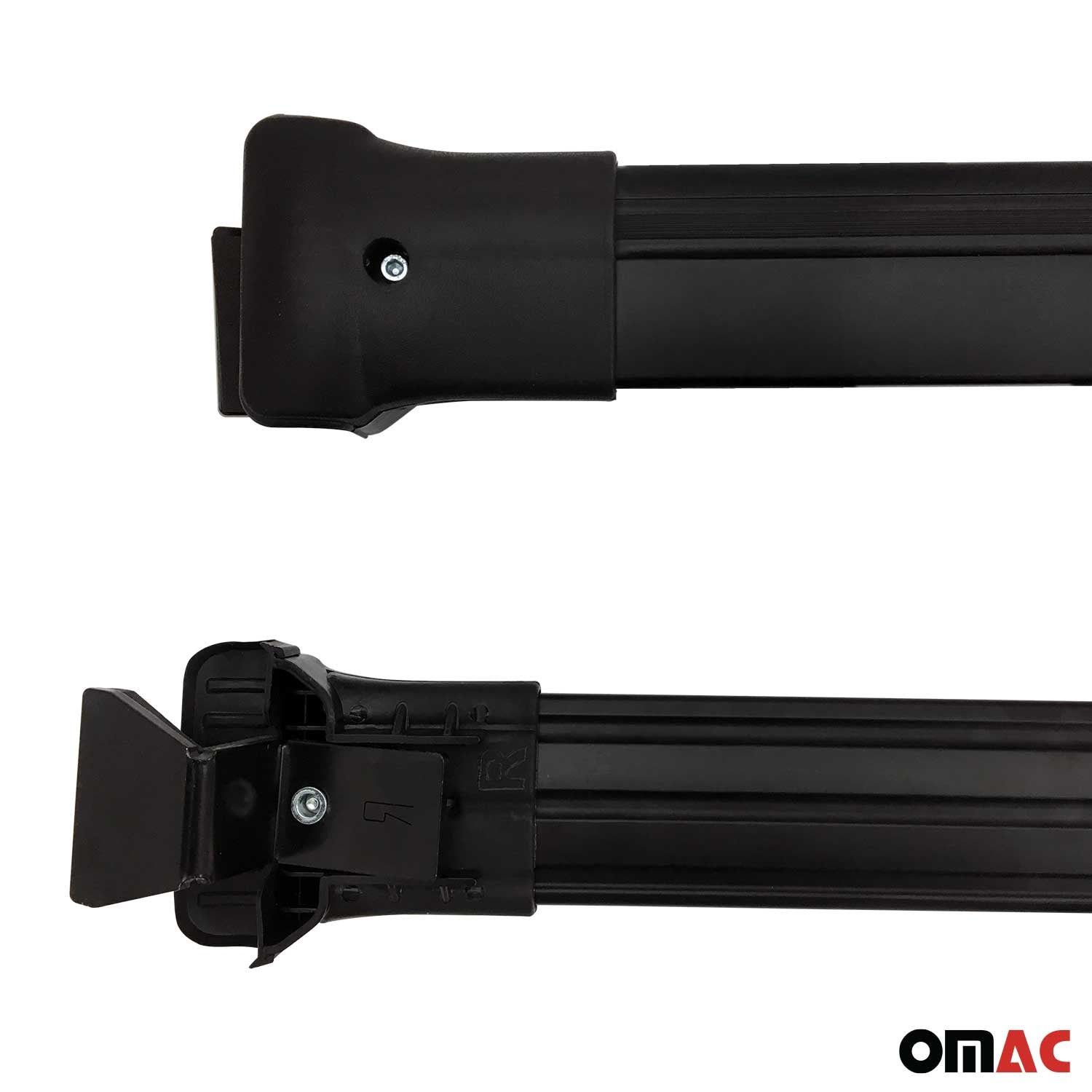 Dachträger Grundtäger für Dacia Duster mk1 2014-2017 FL 75kg Alu Schwarz 2 tlg