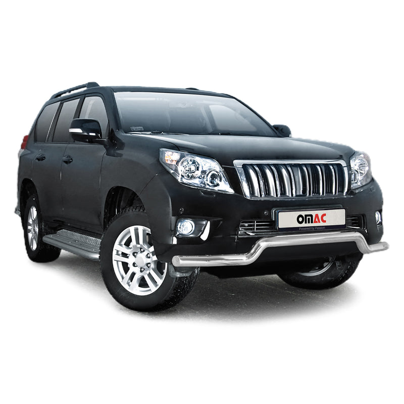 Frontbügel Frontschutzbügel für Toyota Land Cruiser 150 2010-2013 Silber ABE