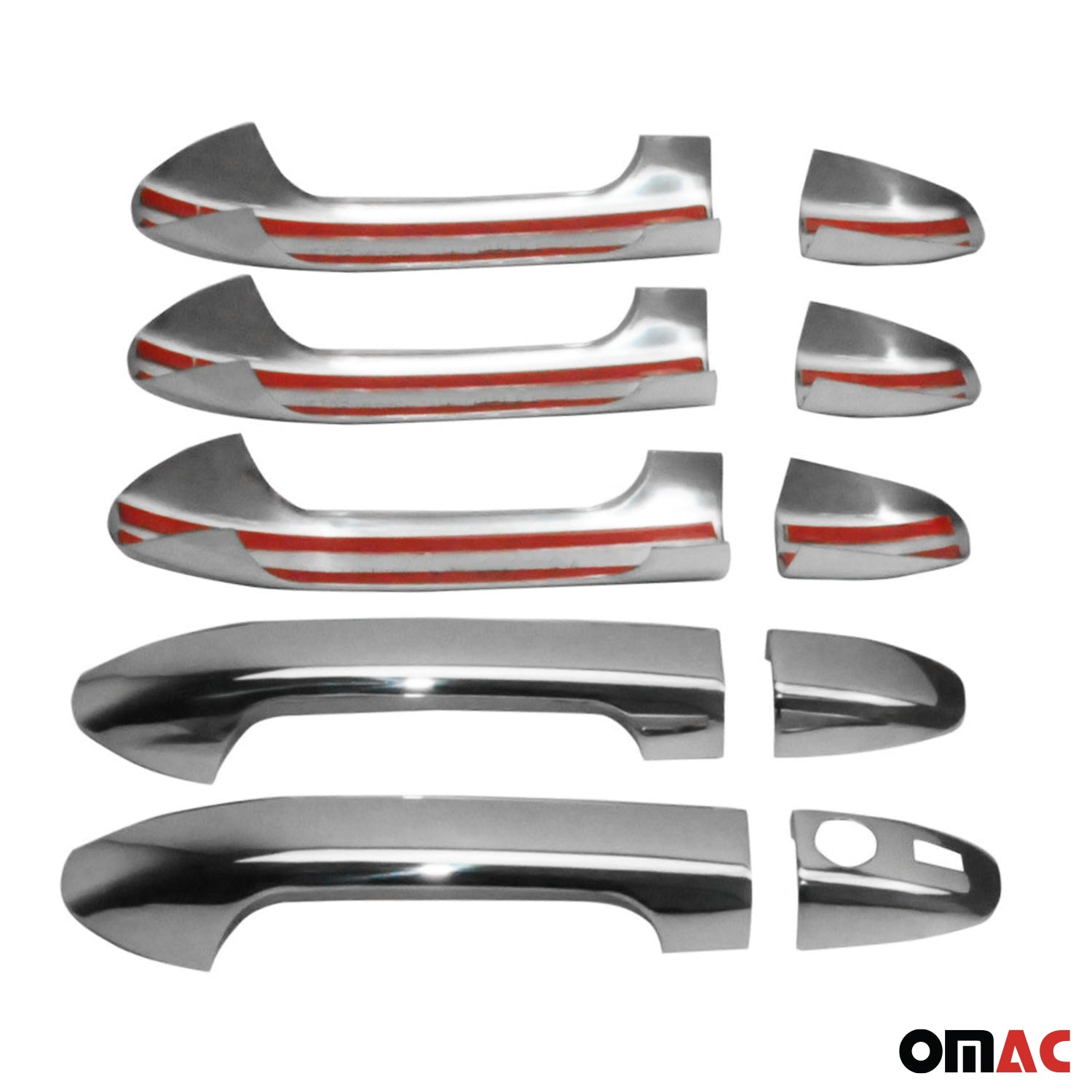 Türgriff Blende Chrom für Mercedes Vito W447 2014-2019 5-Tür Edelstahl 10x