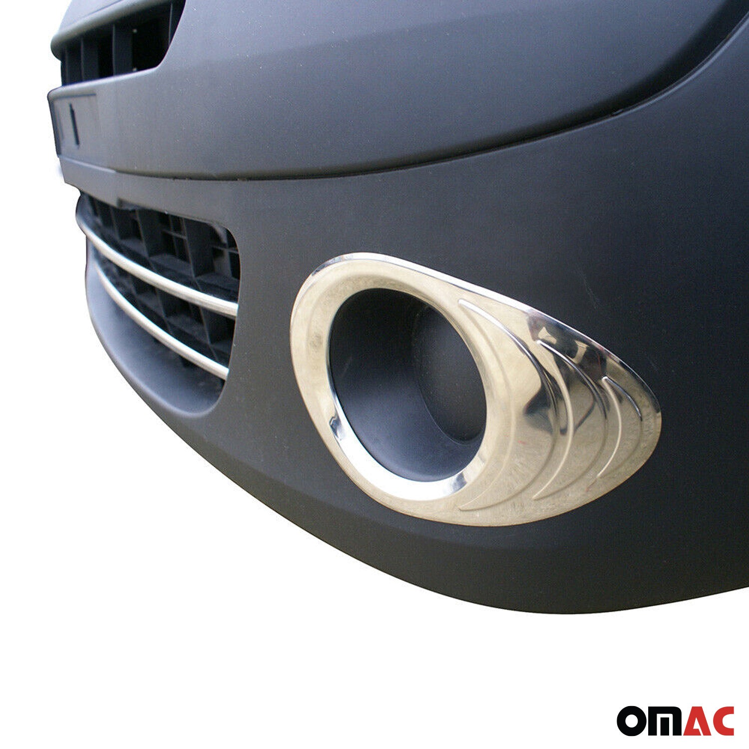Nebelscheinwerfer Rahmen Chrom für Renault Kangoo 2007-2021 Edelstahl 2x