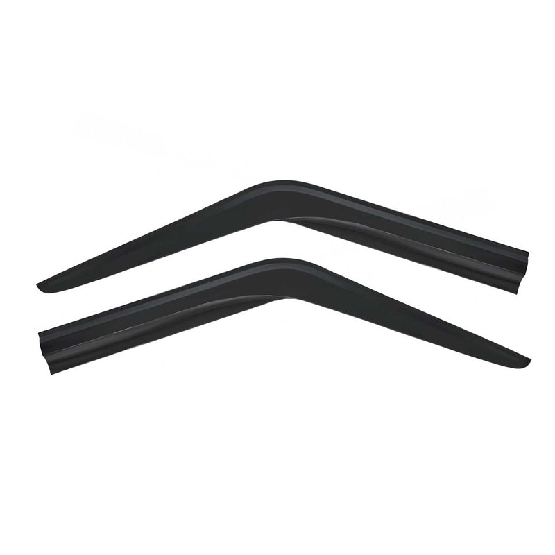 2x Windabweiser Regenabweiser für Ford Transit 2000-2014 Acryl Dunkel