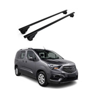Dachträger Grundträger für Opel Combo E 2019-2026 Stahl Schwarz 2tlg