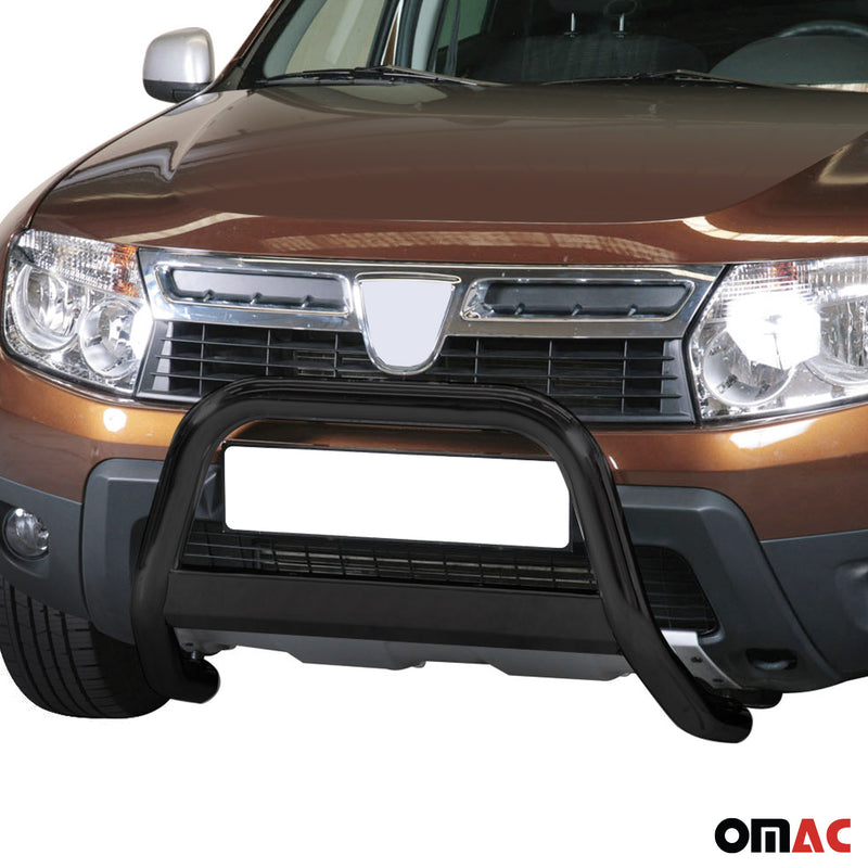 Frontbügel Frontschutzbügel für Dacia Duster 2010-2017 ø63mm Stahl Schwarz