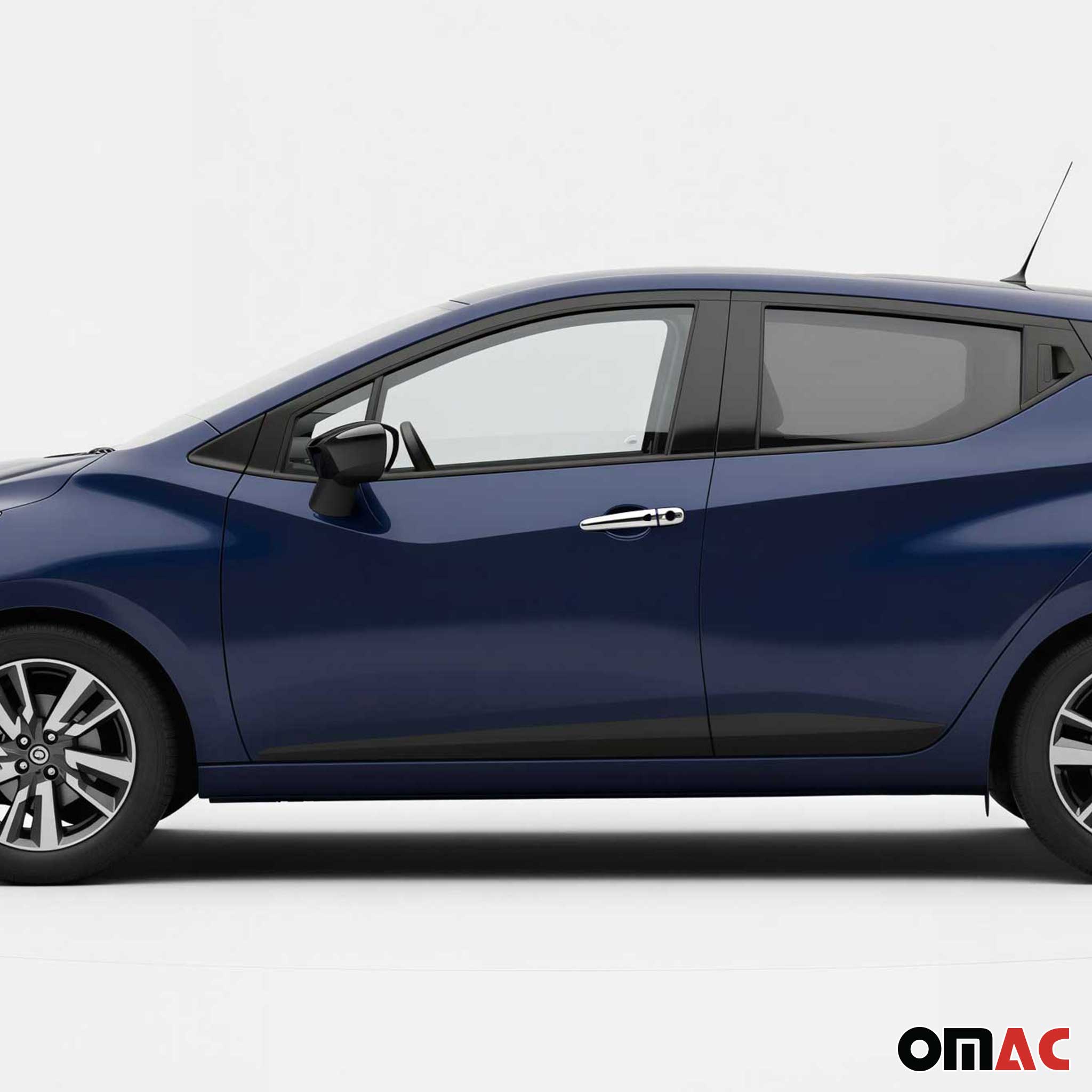 Chrom Türgriff Blende für Nissan Micra 2017-2020 2-Tür Edelstahl 4tlg