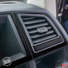 Interior cockpit decor for VW Transporter T5 2003-2009 piano black look 30x
