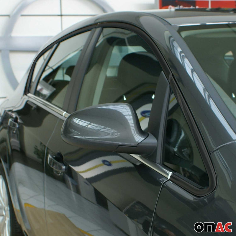 Fensterleisten Zierleisten für Opel Astra J 2009-2015 Edelstahl Chrom 4tlg