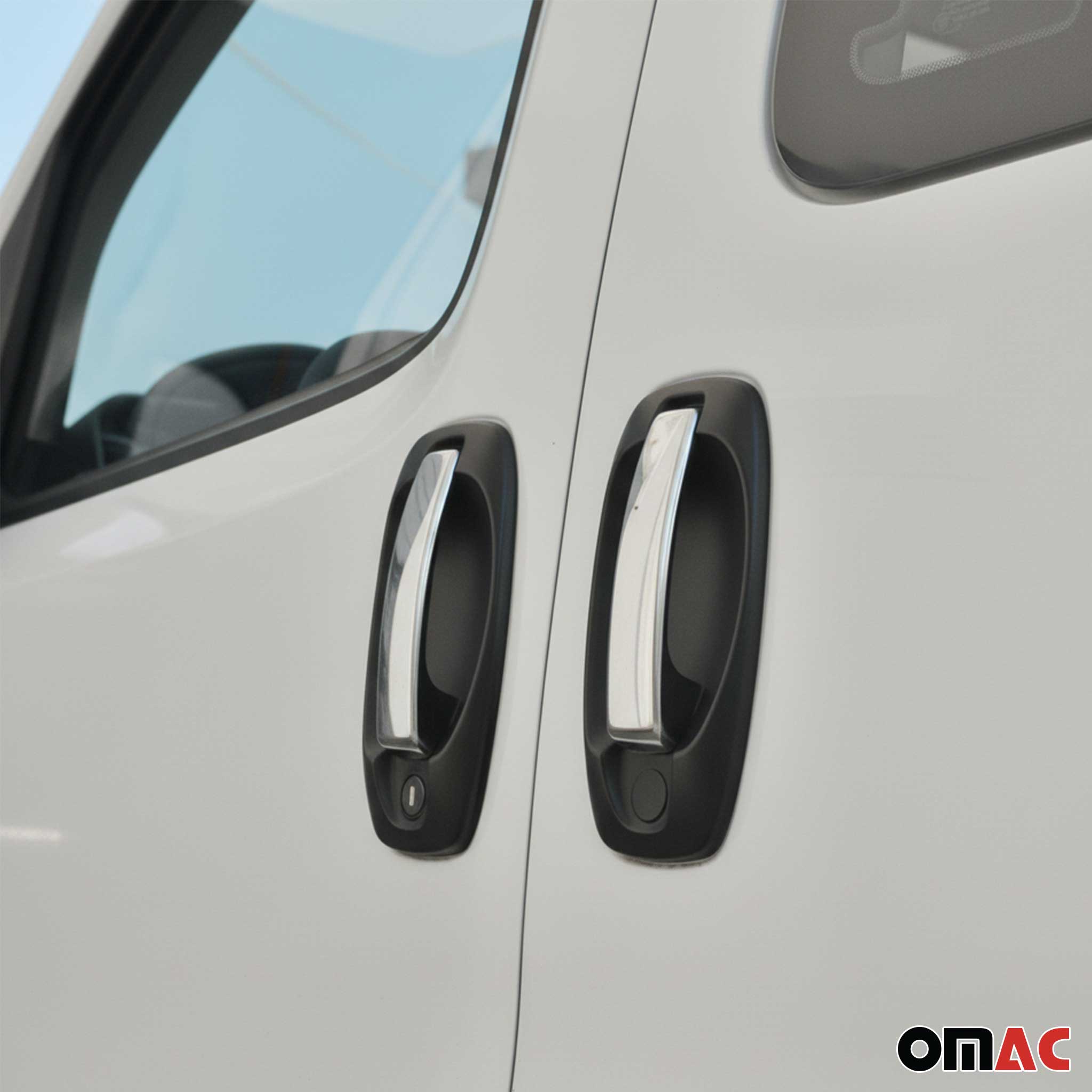 Chrom Türgriff Blende für Citroen Nemo 2008-2024 4-Tür Edelstahl 4tlg
