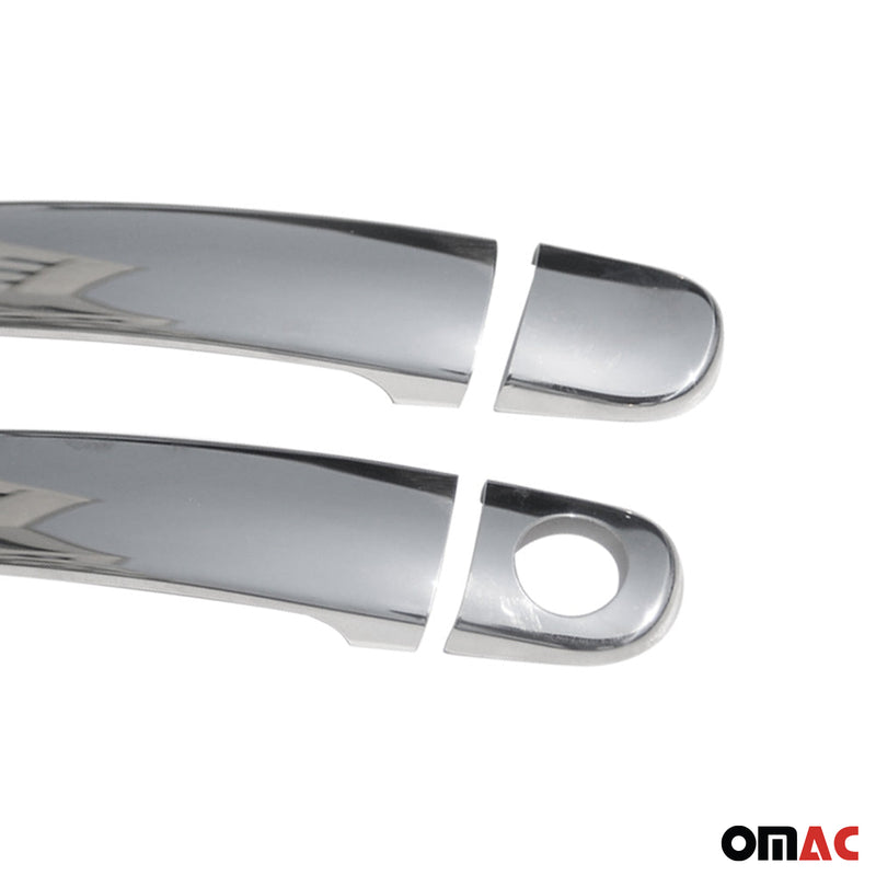 Türgriff Blende Türgriffkappen für Audi TT 1998-2006 2-Tür Edelstahl Silber 4tlg
