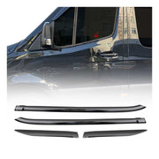 Fensterleisten Zierleisten für Mercedes Sprinter 2018-2026 Edelstahl Dunkel 4tlg