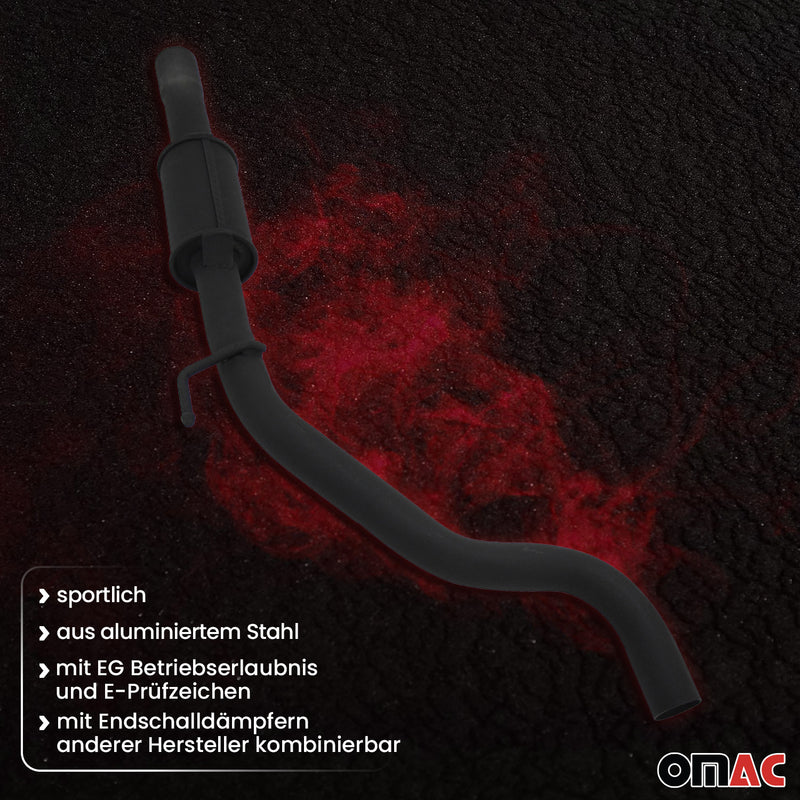 NOVUS Sport Vorschalldämpfer für Opel Corsa D OPC / GSI / Corsa E OPC mit EG