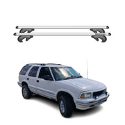 Menabo Dachträger Grundtäger für GMC Jimmy Downsize 1995-2005 90kg Alu Silber 2x