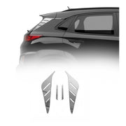 Spoiler Leiste Kofferraum Leiste für Hyundai Kona 2017-2020 Edelstahl Chrom 4x