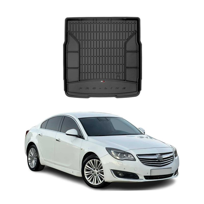 OMAC Gummi Kofferraumwanne für Opel Insignia Sports Tourer 2008-2017 TPE Schwarz