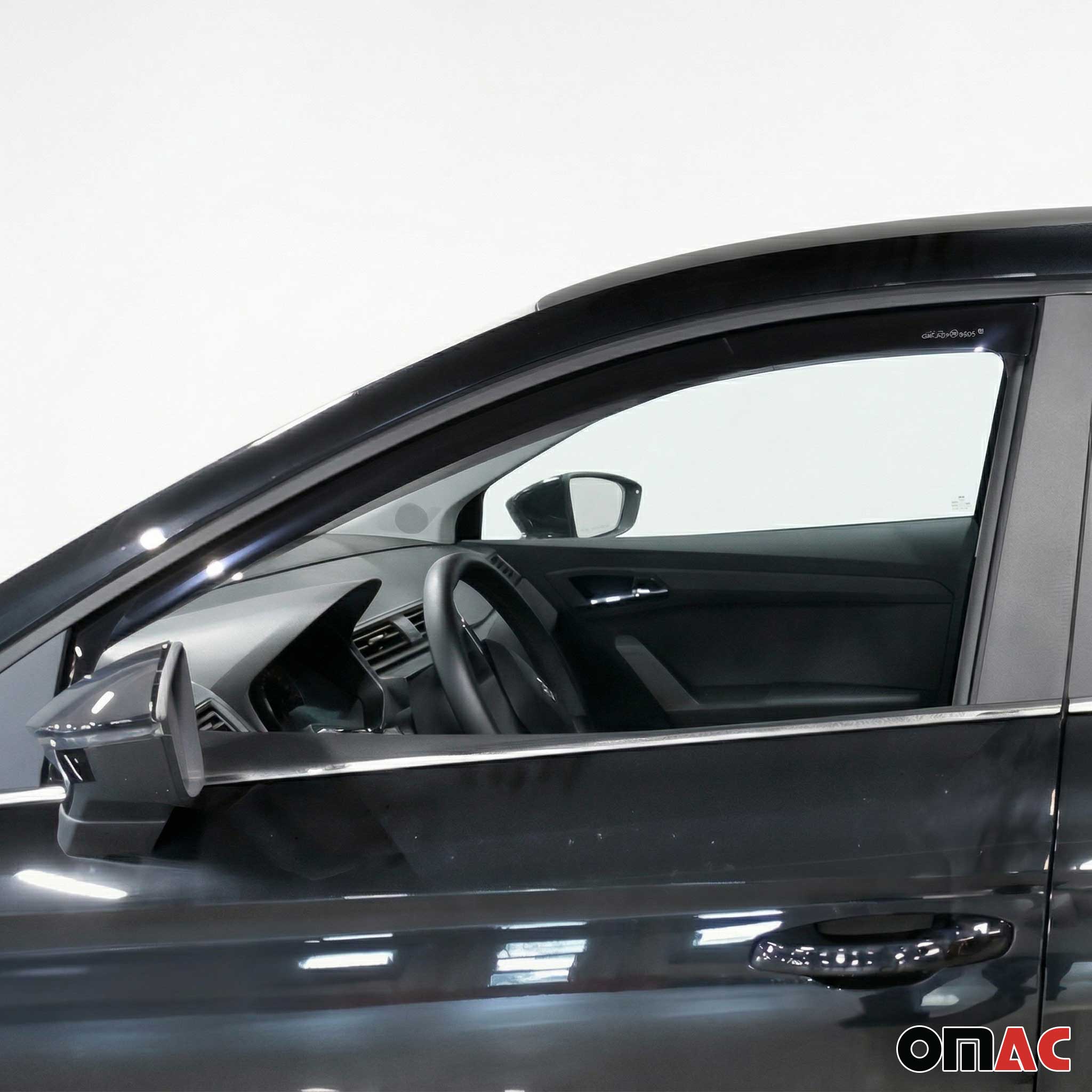Windabweiser Regenabweiser für Seat Ibiza 2017-2026 Dunkel Acryl 4tlg