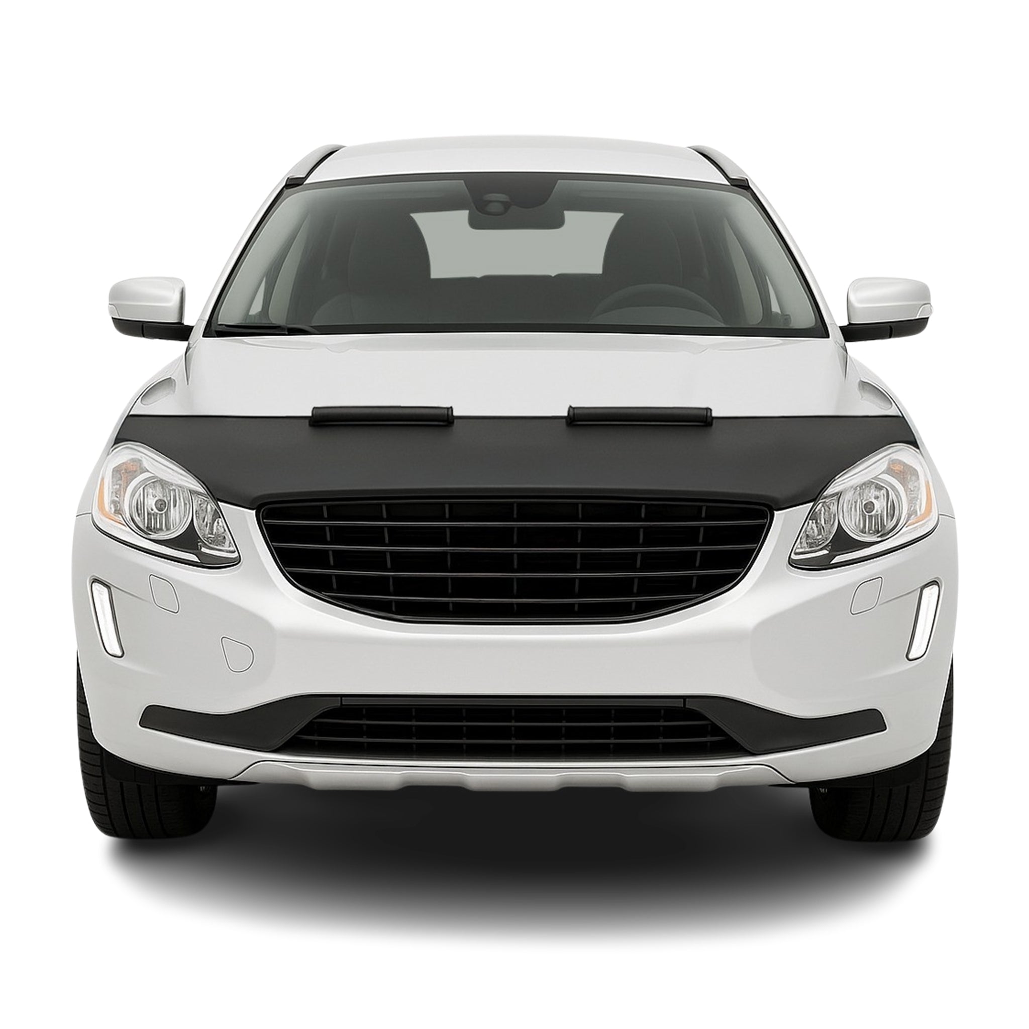 Haubenbra Steinschlagschutz Bonnet Bra für Volvo XC60 2010-2017 Schwarz Halb