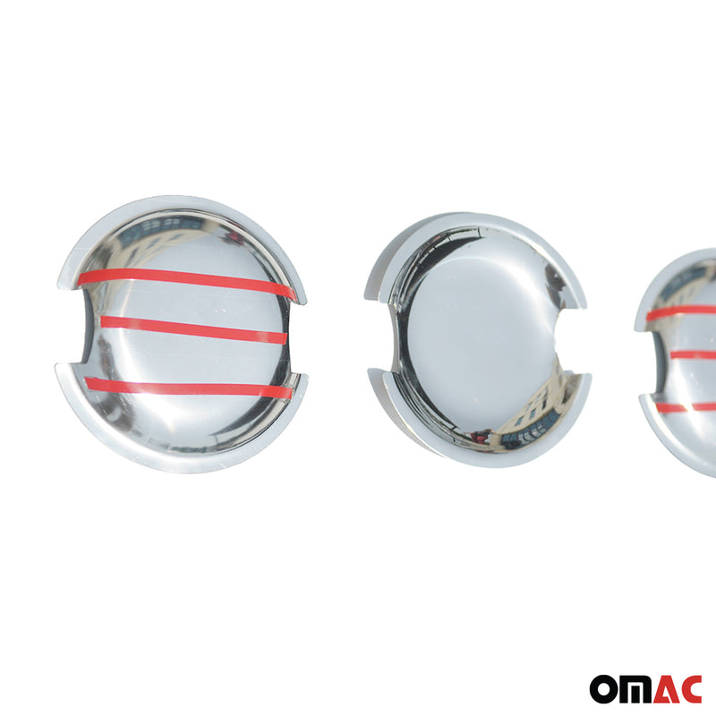 Türgriffschalen Türgriffmulden für VW Multivan T5 2003-2015 Chrom 4x