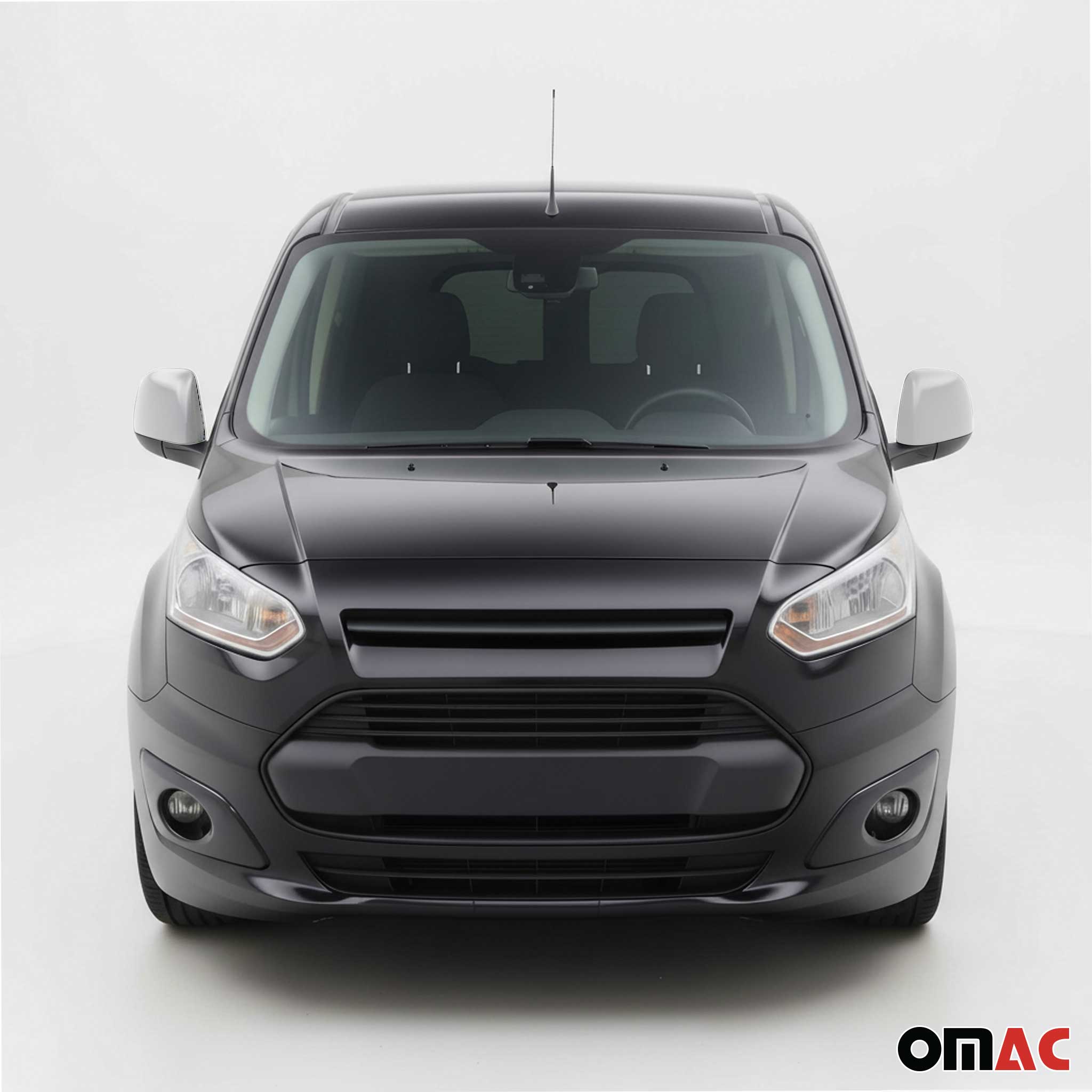 Spiegelkappen Spiegelabdeckung für Ford Connect 2013-2018 Pre-FL Chrom ABS Matt