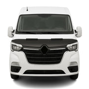 Haubenbra Steinschlagschutz Bonnet Bra für Renault Master 2019-2023 Schwarz Halb