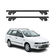 Dachträger Grundtäger für Fiat Marea Weekend 1996-2002 Alu 90kg TÜV Schwarz 2tlg