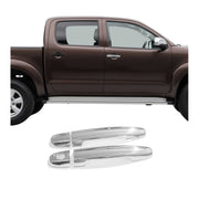Chrom Türgriff Blende für Toyota Hilux 2005-2015 2-Tür Edelstahl 4tlg