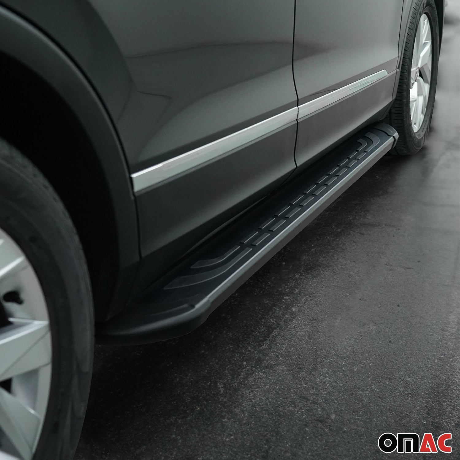 Trittbretter Seitenschweller für Citroen C4 Cactus 2014-2022 Aluminium Schwarz