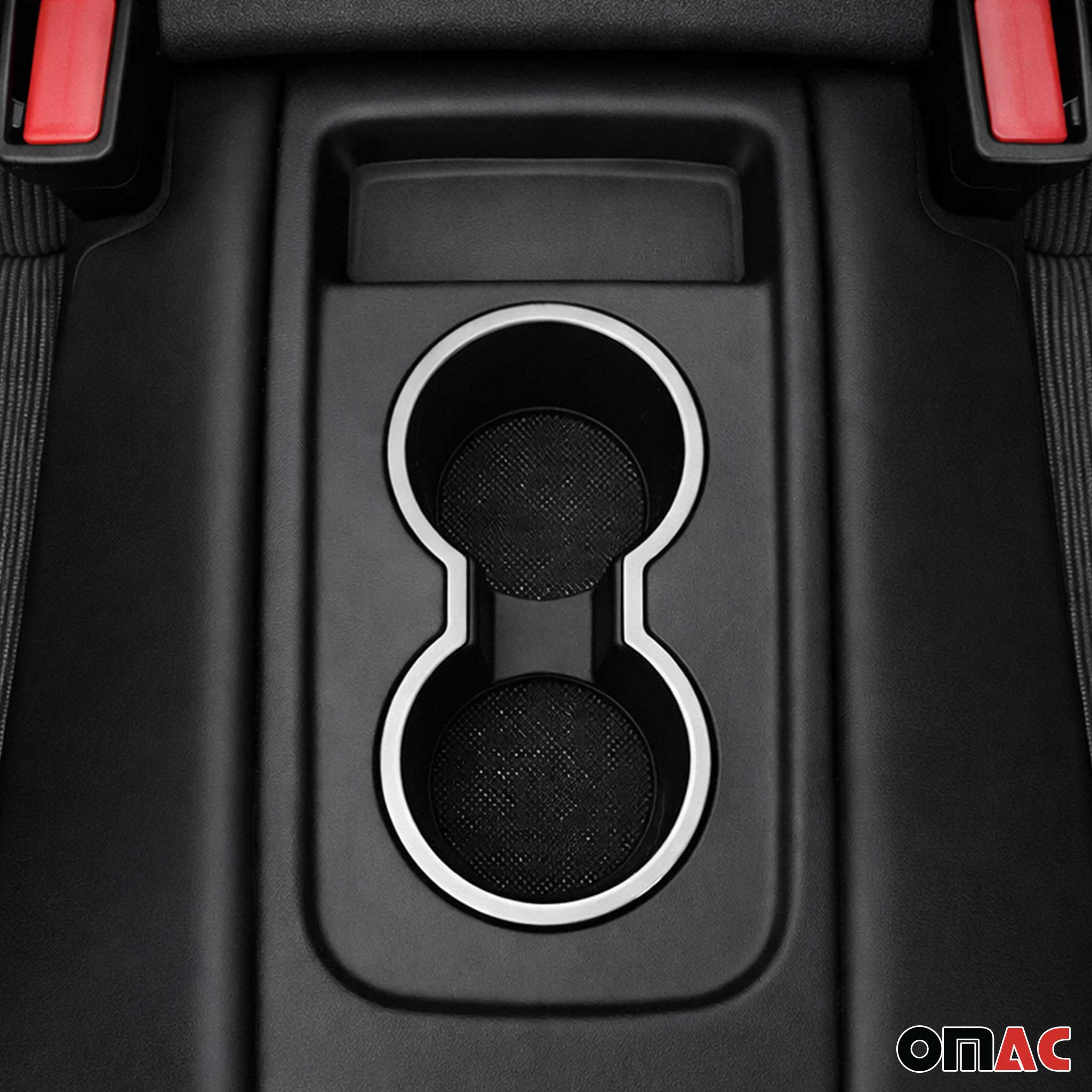 Becherhalter Getränkehalter Rücksitz für Hyundai Veloster 2011-2019 Edelstahl