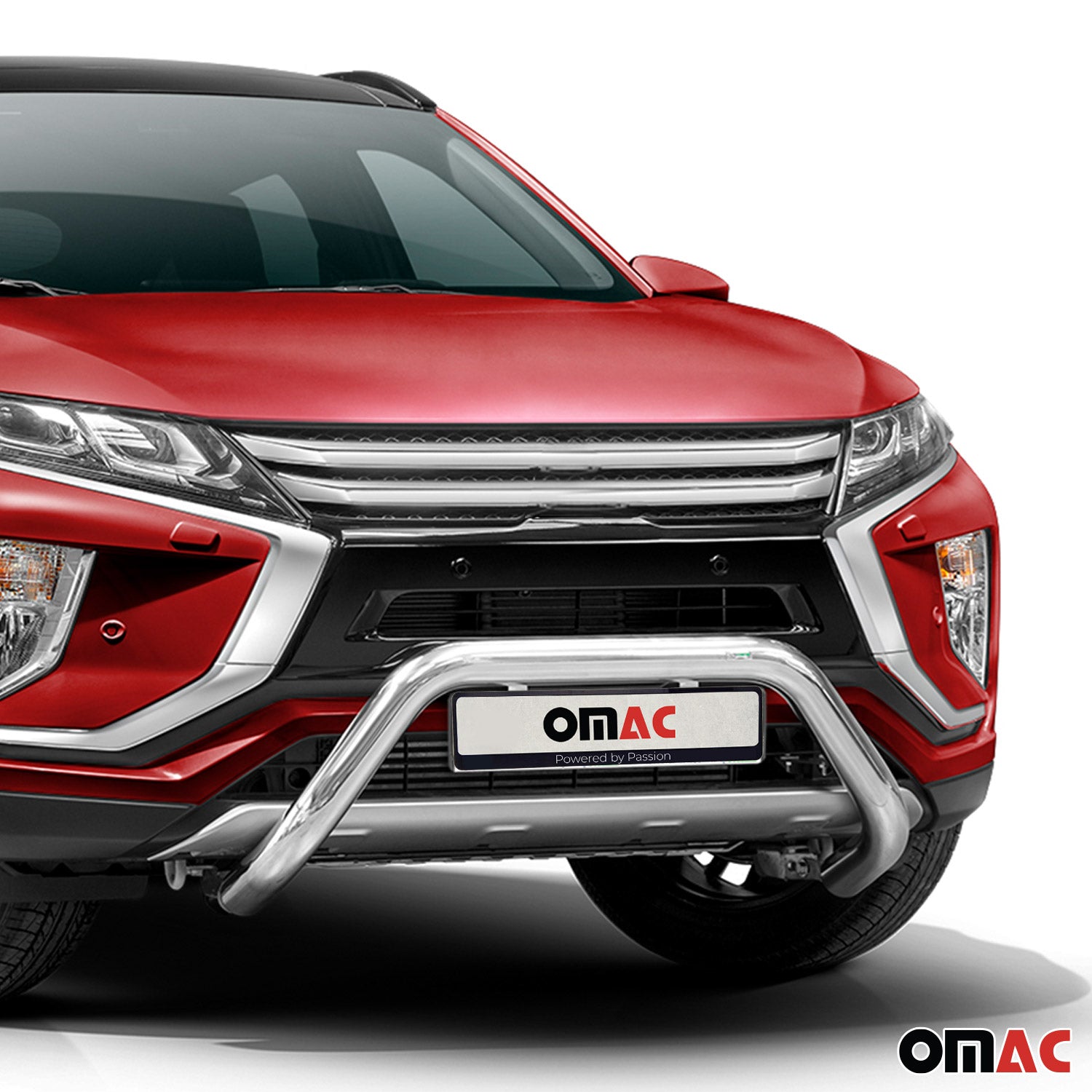 Frontbügel Frontschutzbügel fürsubishi Eclipse Cross 2018-2019 ABE Silber