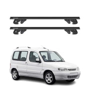 Dachträger Grundtäger für Citroen Berlingo mk1 1996-2010 Alu 90kg TÜV Schwarz 2x
