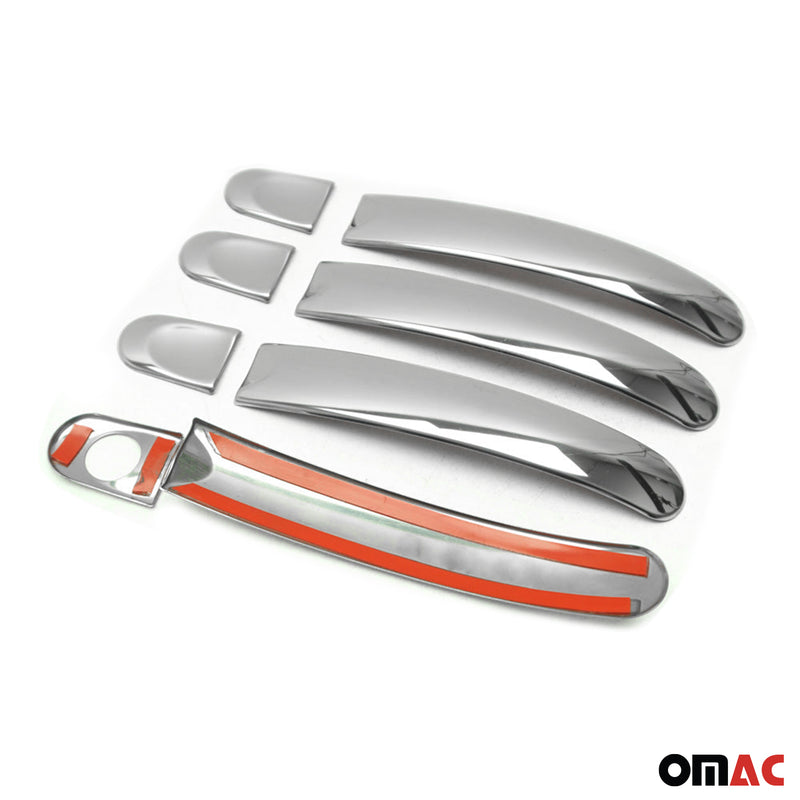 Türgriff Blende Türgriffkappen für VW Transporter T5 2003-2015 4Tür Edelstahl 8x