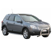 Frontbügel Frontschutzbügel für Nissan Qashqai +2 2008-2013 ø63mm Stahl Silber