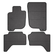 OMAC Gummi Fußmatten für Mitsubishi L200 2005-2015 Automatten Gummi Schwarz 4tlg