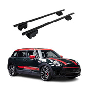 Dachträger Grundtäger für Mini Clubman F54 2015-2023 75kg Metall Schwarz 2 tlg