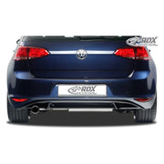 RDX Heckschürzenansatz Diffuser für VW Golf VII HB 3/5-türer 2012- exkl. GTi/GTD