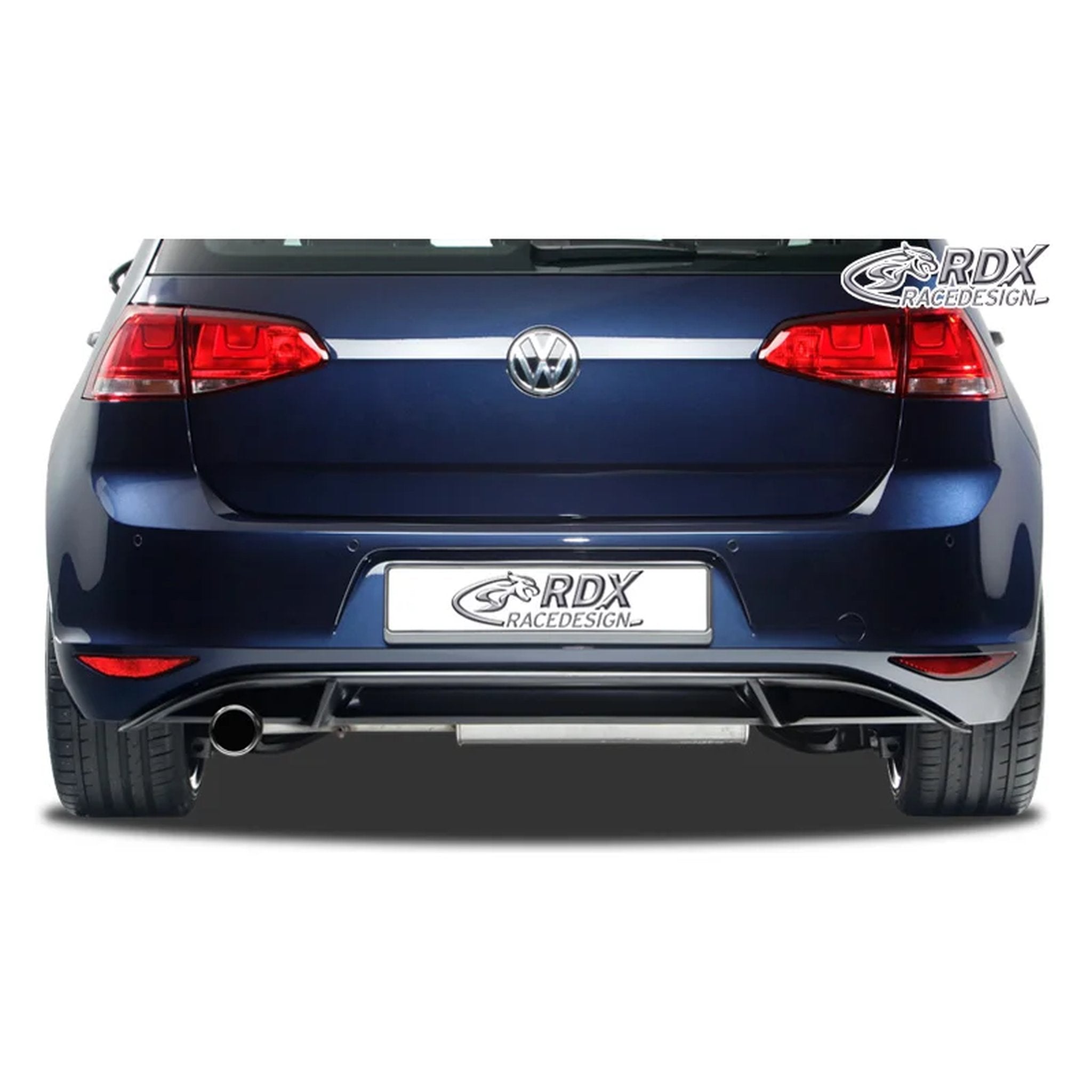 RDX Heckschürzenansatz Diffuser für VW Golf VII HB 3/5-türer 2012- exkl. GTi/GTD