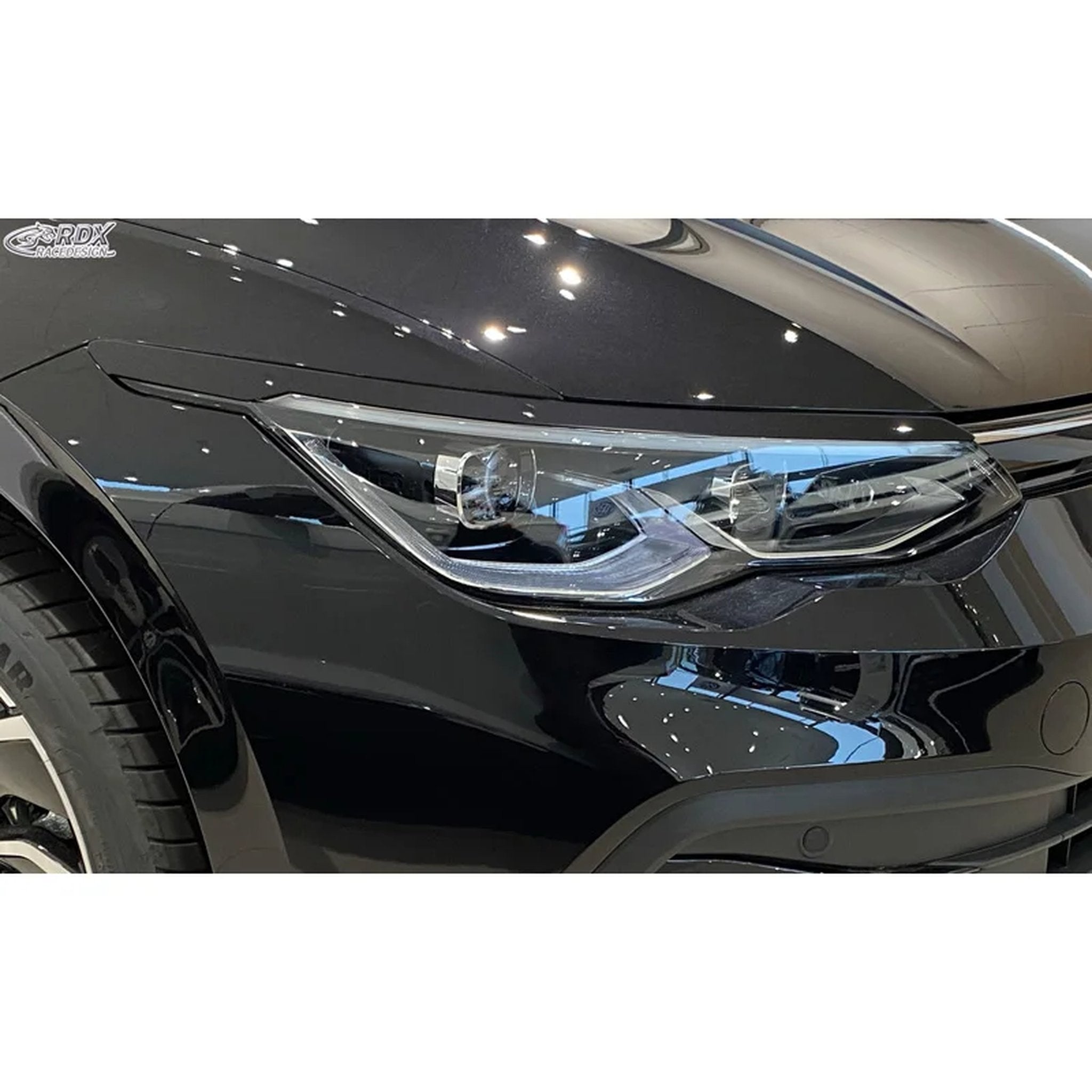 RDX Scheinwerferblenden für VW Golf VIII CD 2020- ABS TÜV