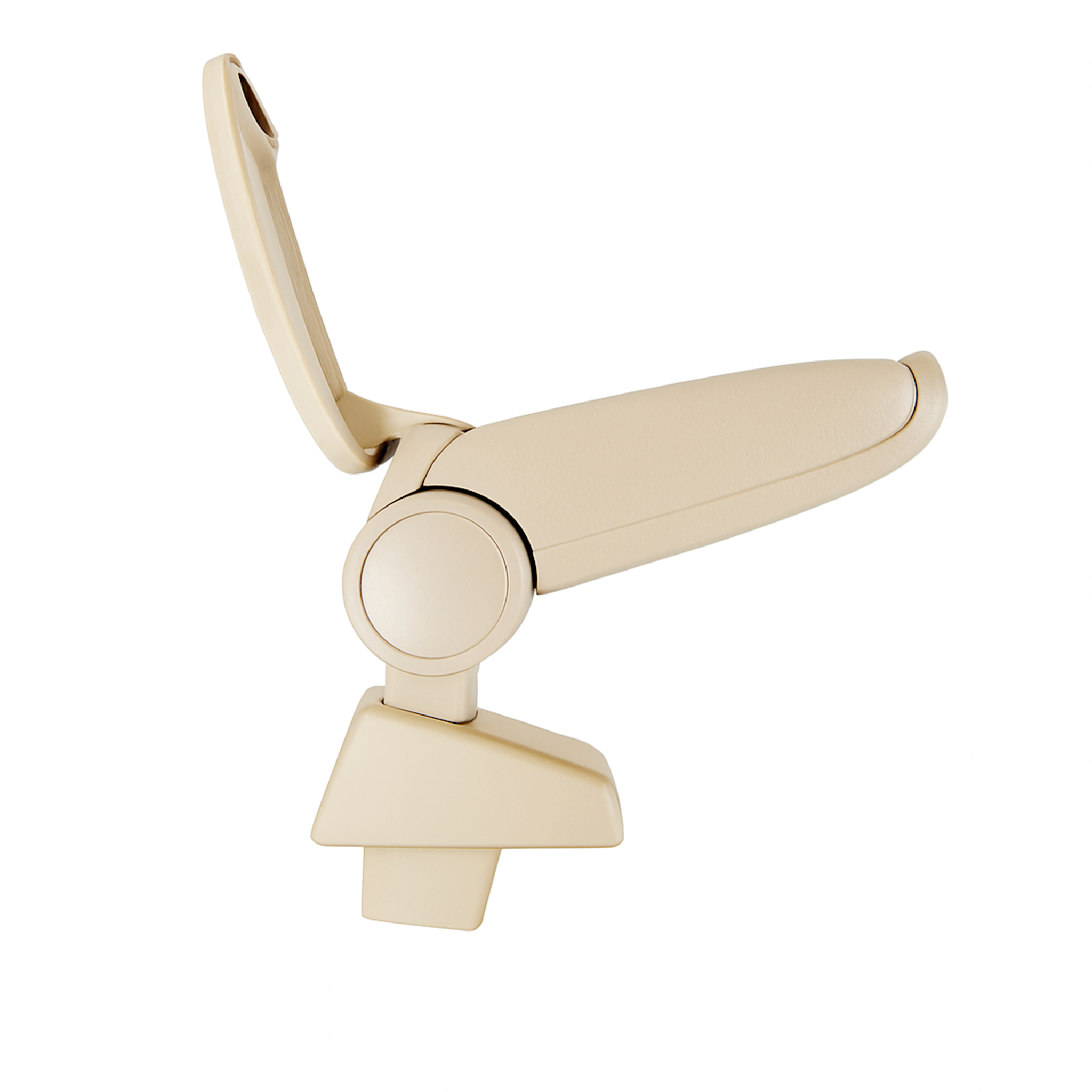Mittelarmlehne Armlehne für Skoda Roomster 2006-2015 PU-Leder ABS Beige