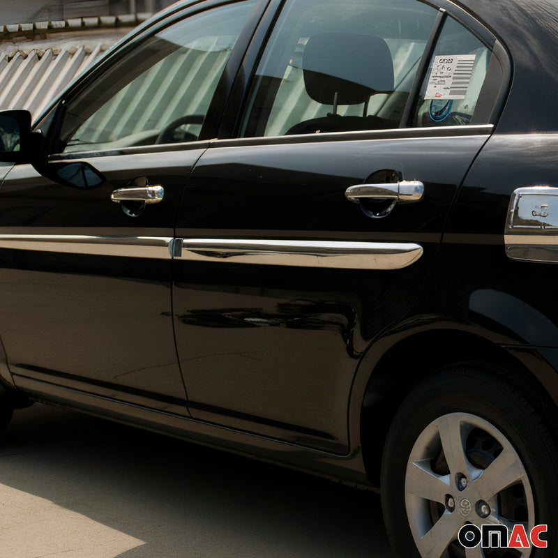 Türgriff Blende Türgriffkappen für Hyundai Accent Limo 2005-11 4Tür Edelstahl 4x