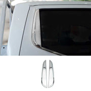 B-Säule Türsäulen Verkleidung für Nissan Navara 2015-2020 Edelstahl Chrom 2tlg