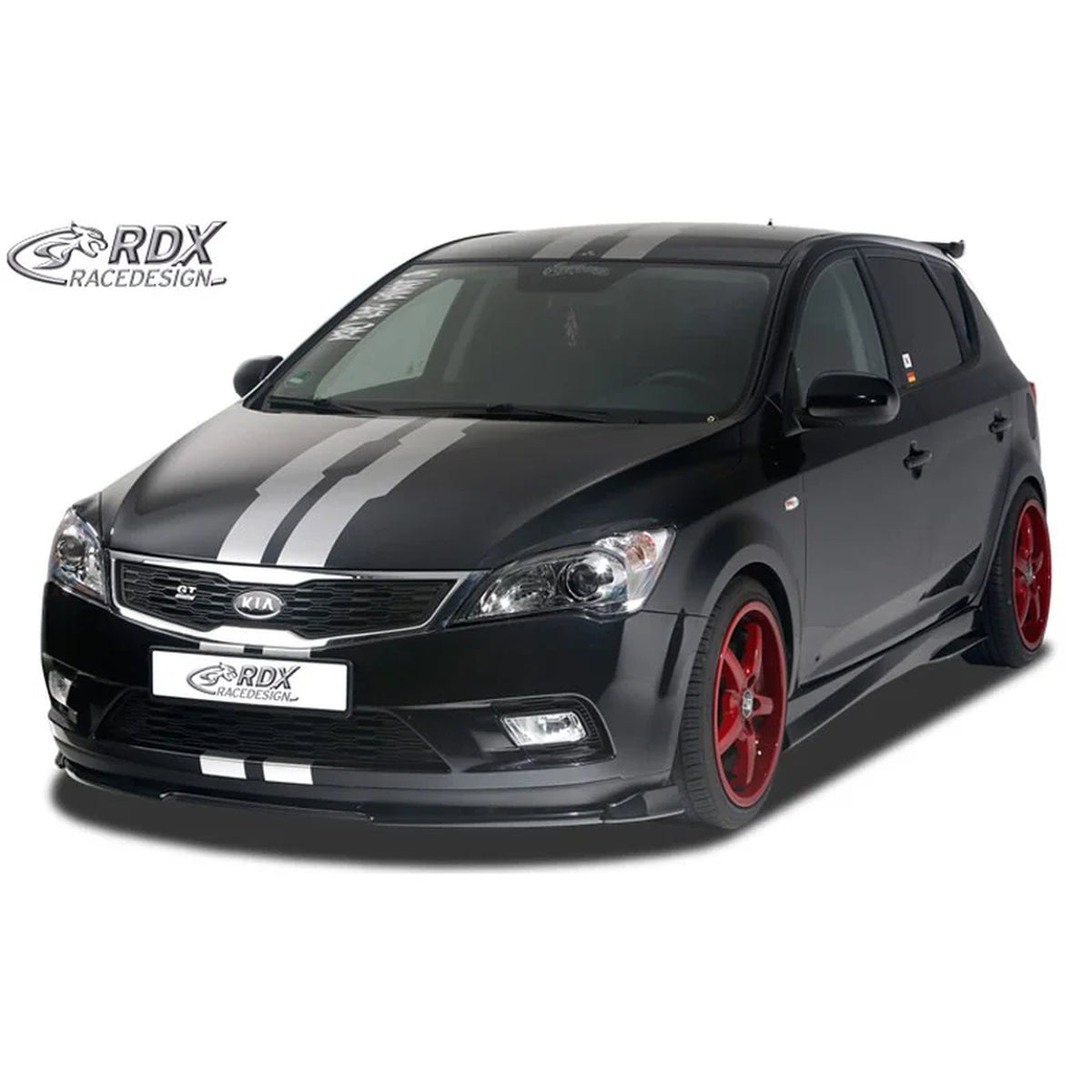 RDX Frontspoiler Vario-X für Kia Ceed Typ ED 2009-2012 inkl. SW Polyurethan TÜV