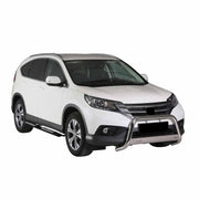 Edelstahl Seitenschweller Schwellerrohre für Honda CR-V 2012-2015 Schwarz