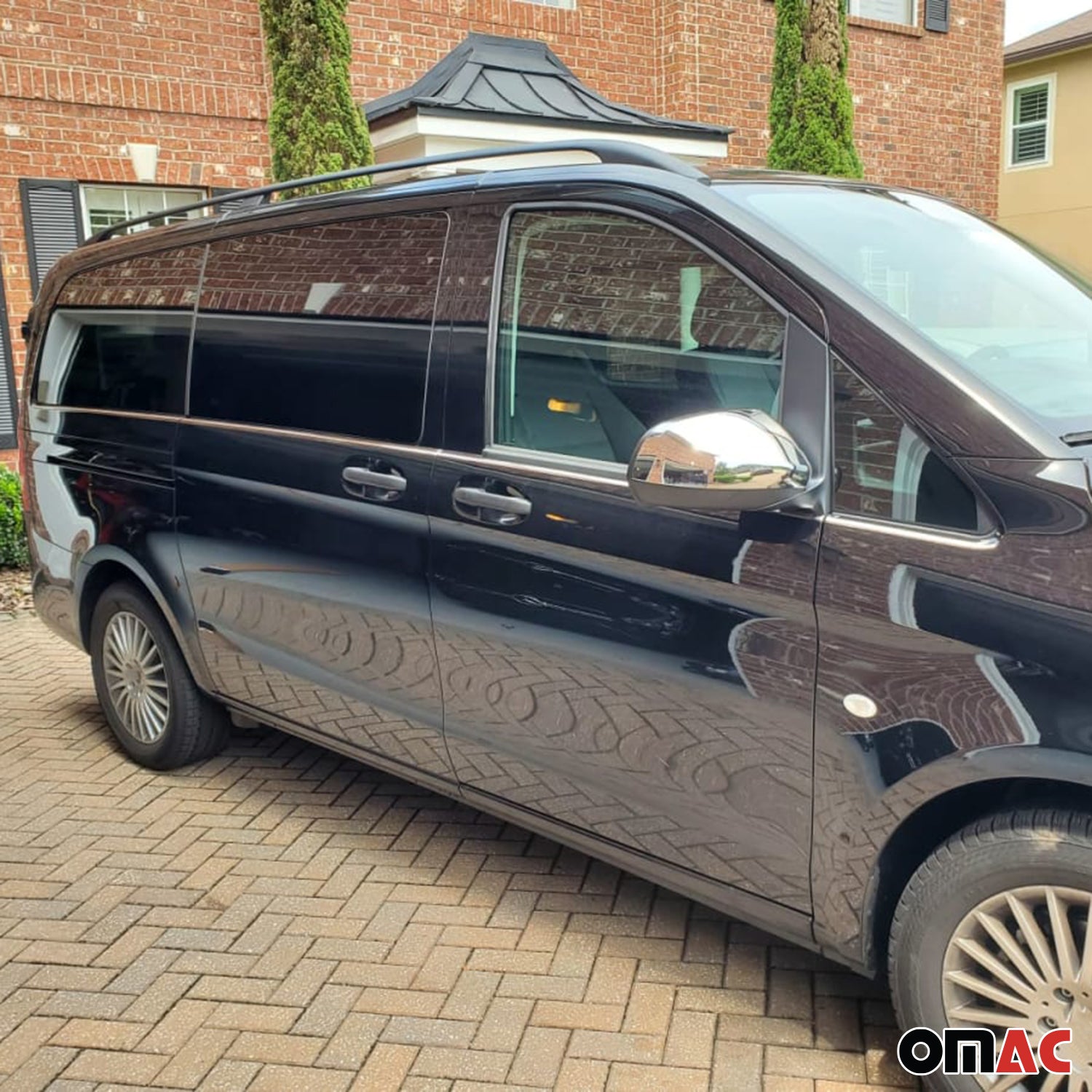 Fensterleisten Zierleisten für Mercedes Vito W447 2014-2026 Edelstahl Chrom 8tlg