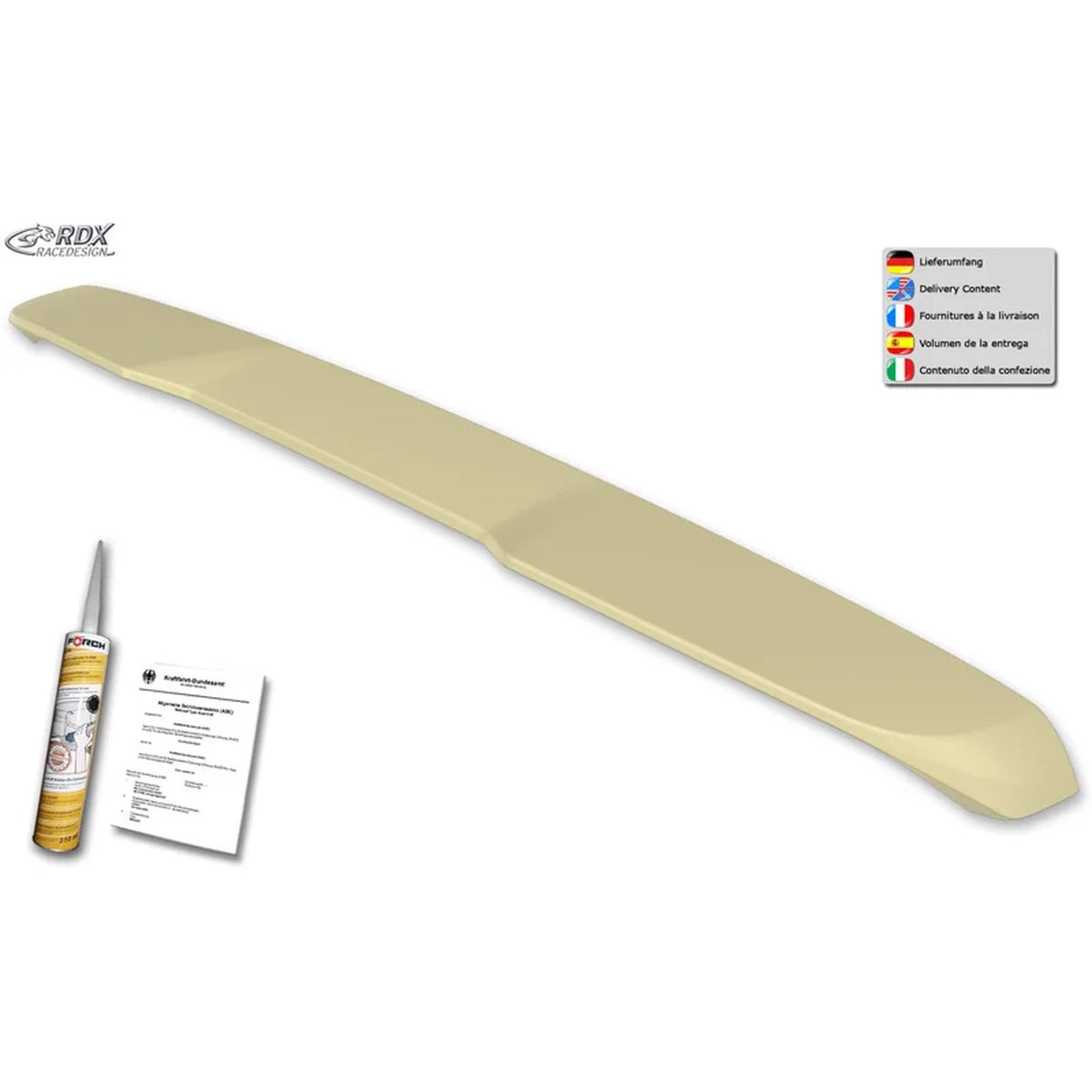 RDX Dachspoiler für Mercedes Vito W447 2014- inkl. AMG-Line mit Heckklappe