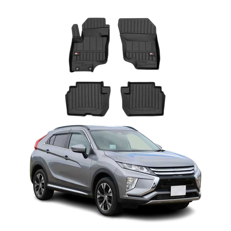 OMAC Gummi Fußmatten für Mitsubishi Eclipse Cross PHEV 2017-2025 Premium TPE 4x