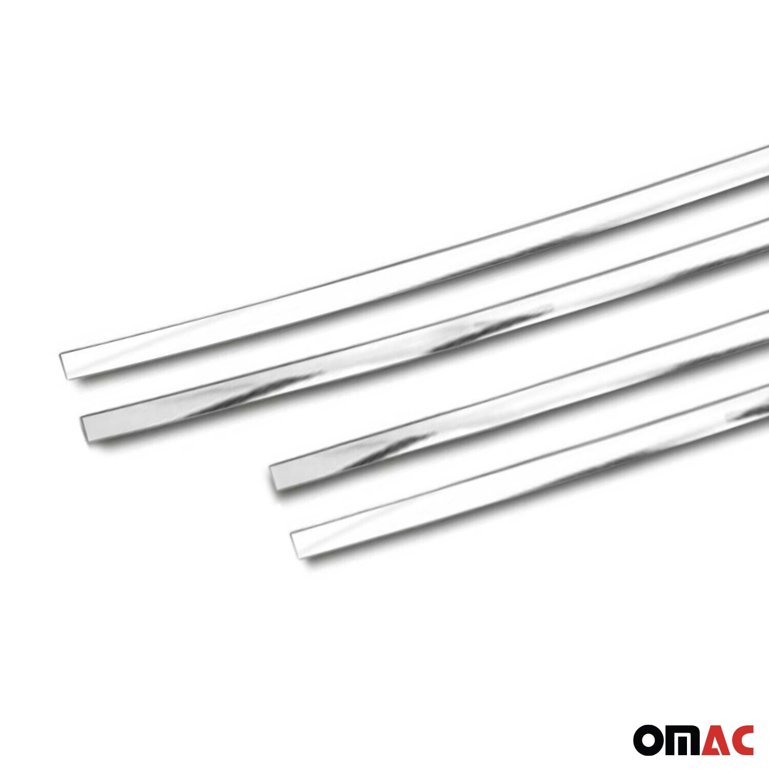 Einstiegsleisten Türschweller für Mercedes W201 1982-1993 Edelstahl Chrom 4tlg