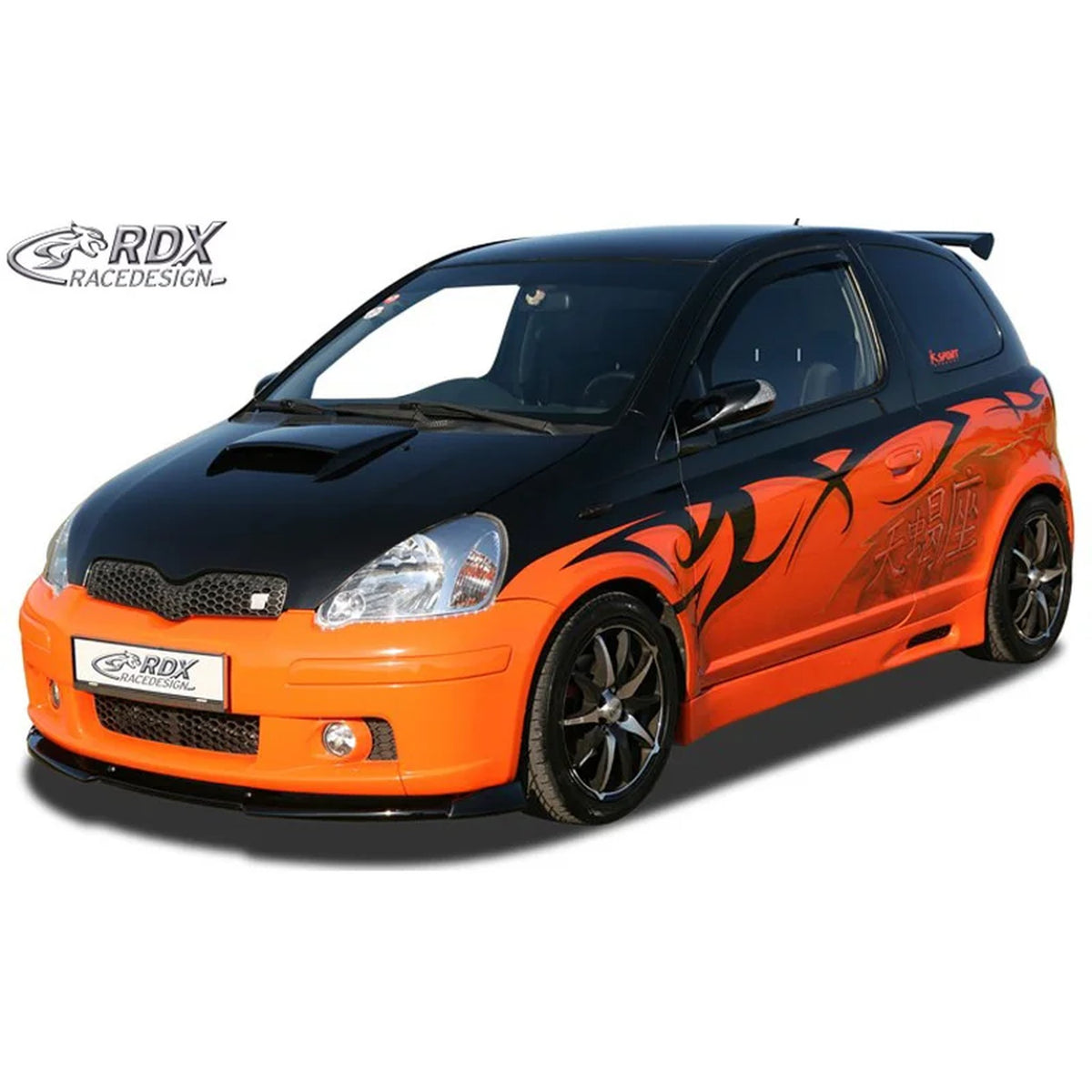 RDX Frontspoiler Vario-X für Toyota Yaris TS P1 2003-2005 Polyurethan TÜV