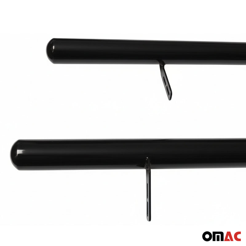 Stahl Trittbretter Schwellerrohre für VW T6 T6.1 Transporter 2015-2024 Kurzer