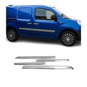 Seitentürleiste Türleisten Türschutzleiste für Renault Kangoo 2007-2021 Chrom 4x